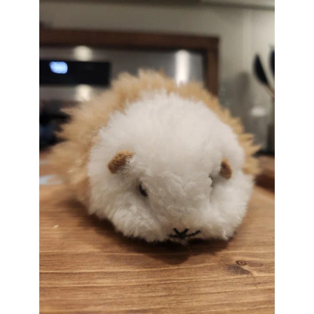 *RARE Small‎ Peruvian Handmade Guinea Pig Stuffed Animal made with Alpaca Fur